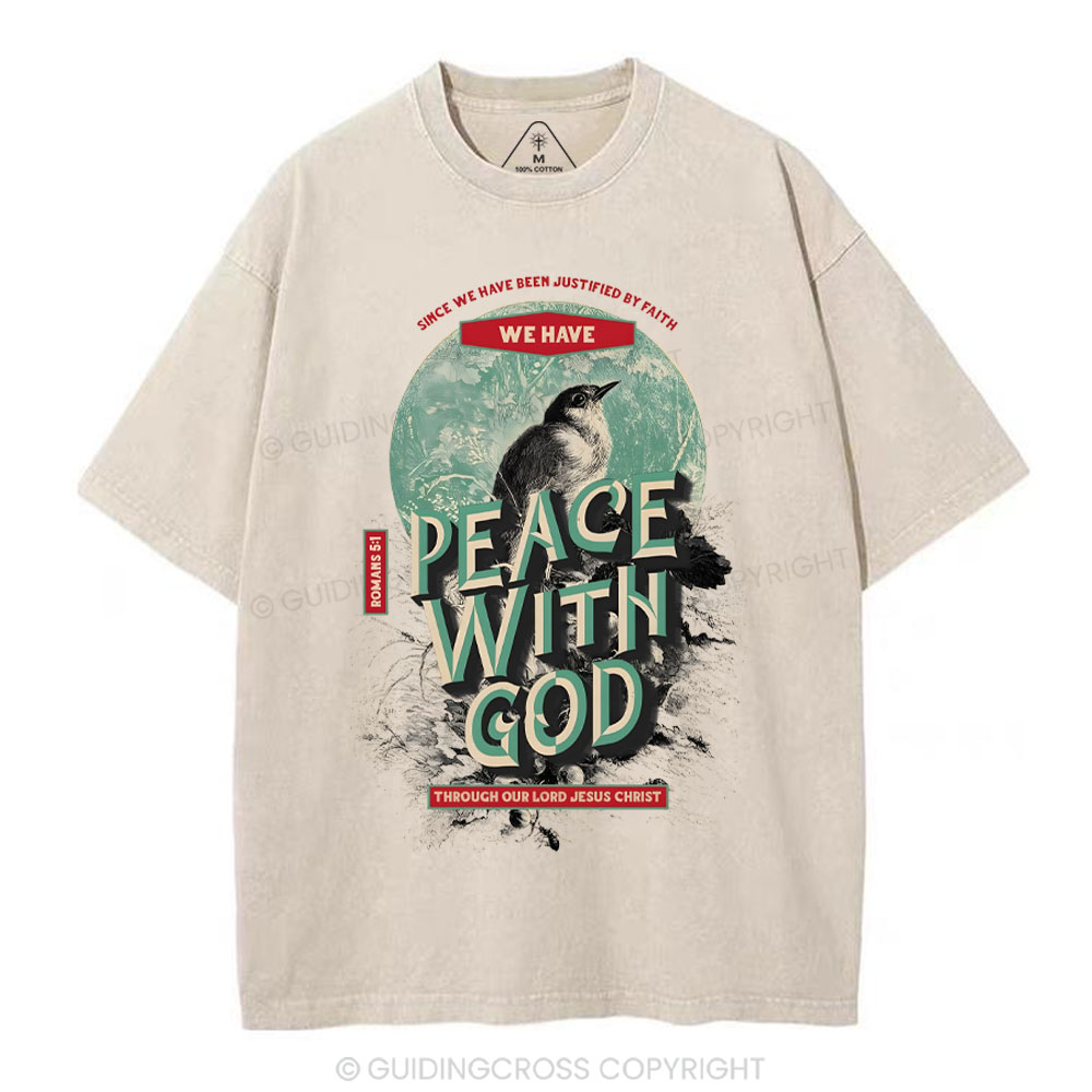Sample Washed T-Shirt Sale - GuidingCross