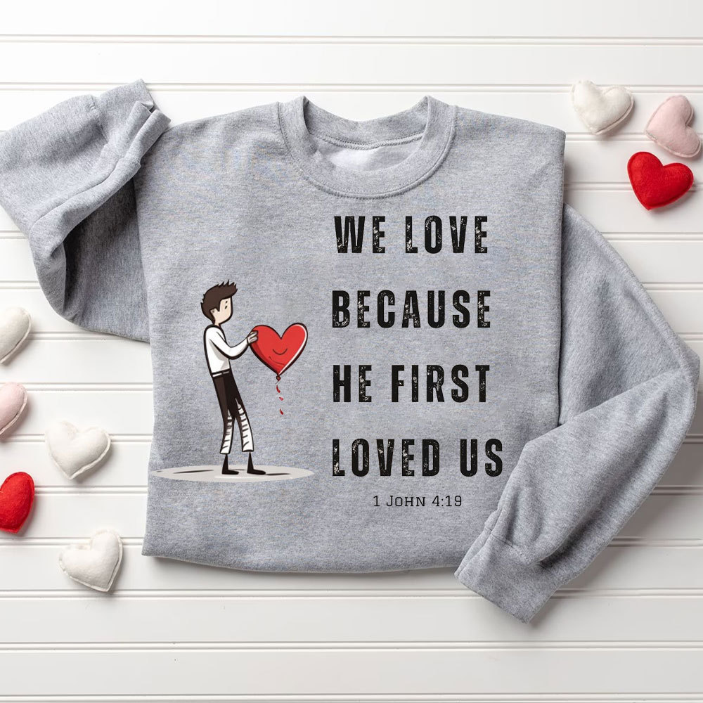 He Who Finds A Wife Finds A Good Thing His Good Thing Christian Couple Sweatshirt