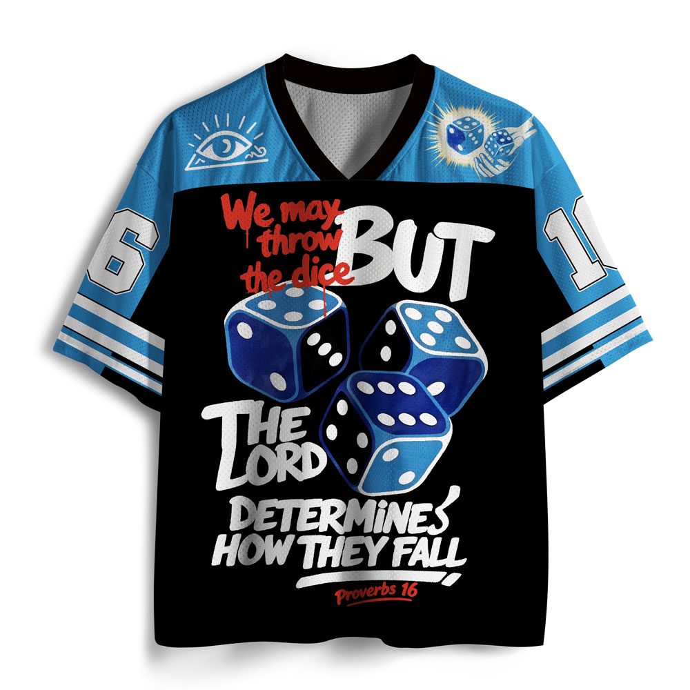 We May Throw The Dice Christian Mesh Jersey