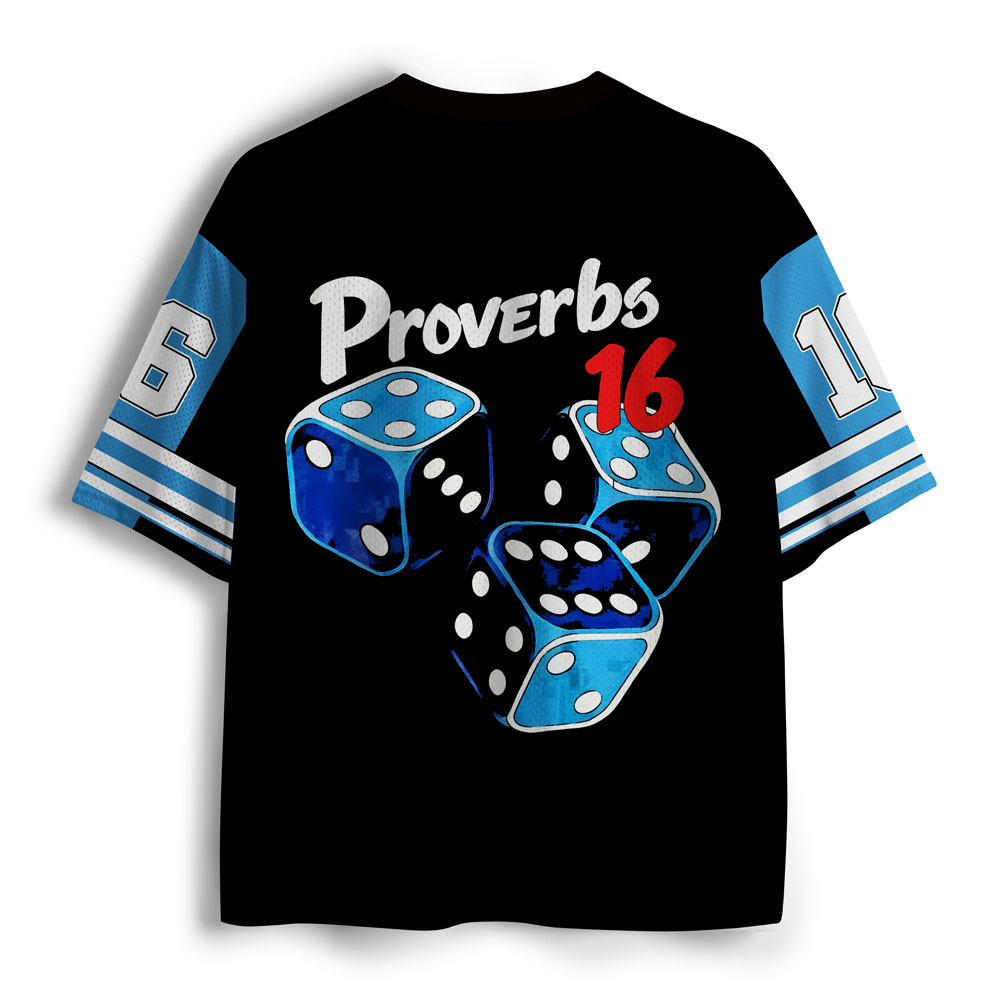 We May Throw The Dice Christian Mesh Jersey