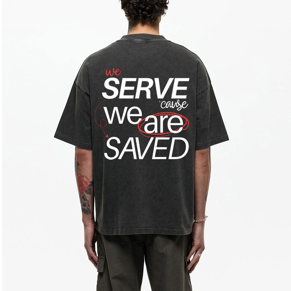 We Save Christian Washed T-Shirt