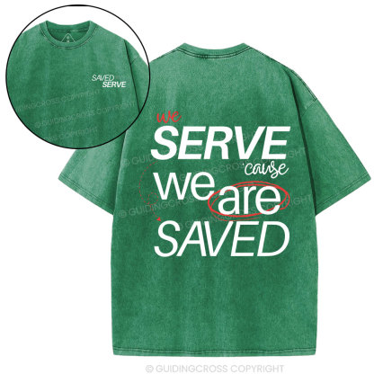 We Save Christian Washed T-Shirt