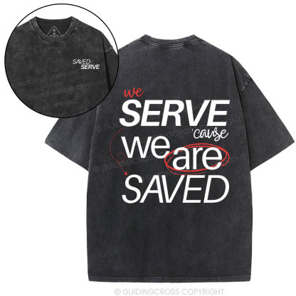 We Save Christian Washed T-Shirt