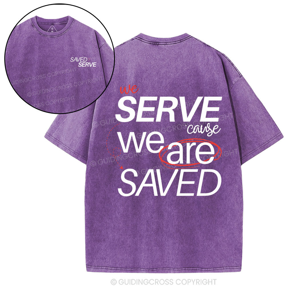 We Save Christian Washed T-Shirt