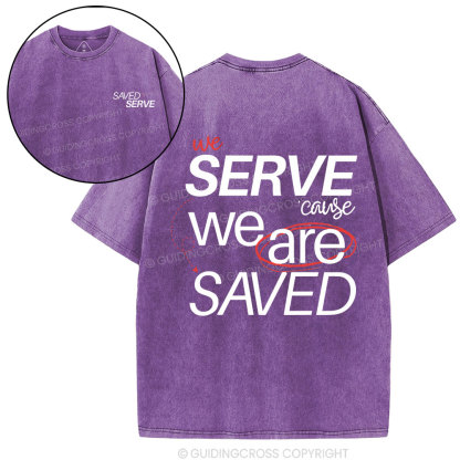 We Save Christian Washed T-Shirt