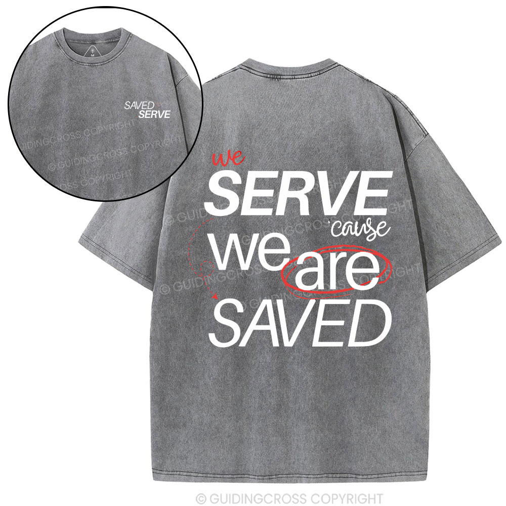 We Save Christian Washed T-Shirt