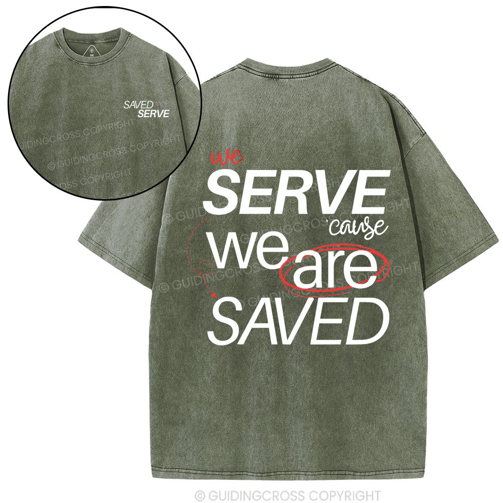 We Save Christian Washed T-Shirt