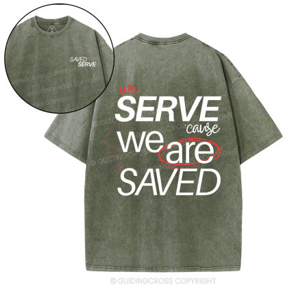 We Save Christian Washed T-Shirt