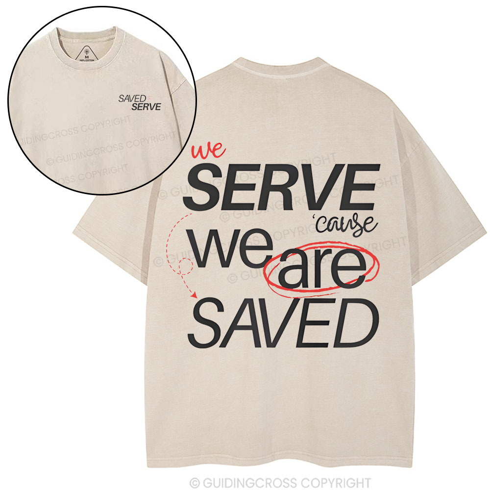We Save Christian Washed T-Shirt