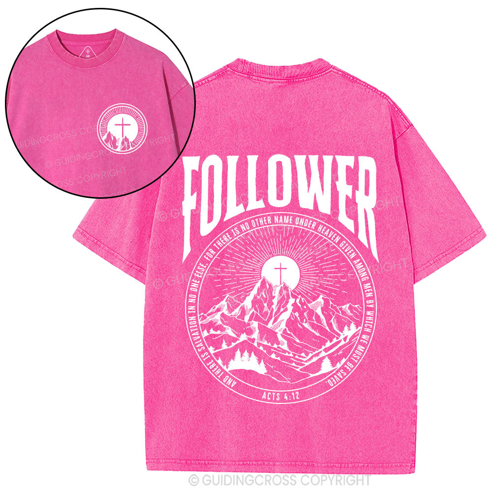 We Trust Be Saved Christian Washed T-Shirt