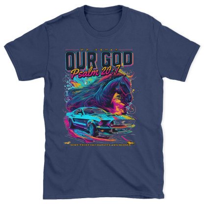 We Trust Our God Christian T-Shirt