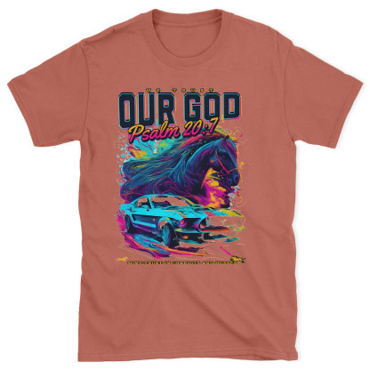 We Trust Our God Christian T-Shirt