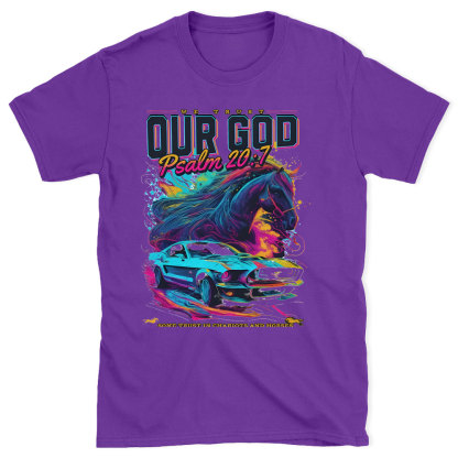 We Trust Our God Christian T-Shirt