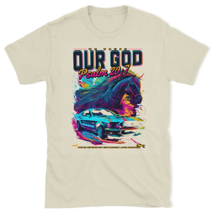 We Trust Our God Christian T-Shirt