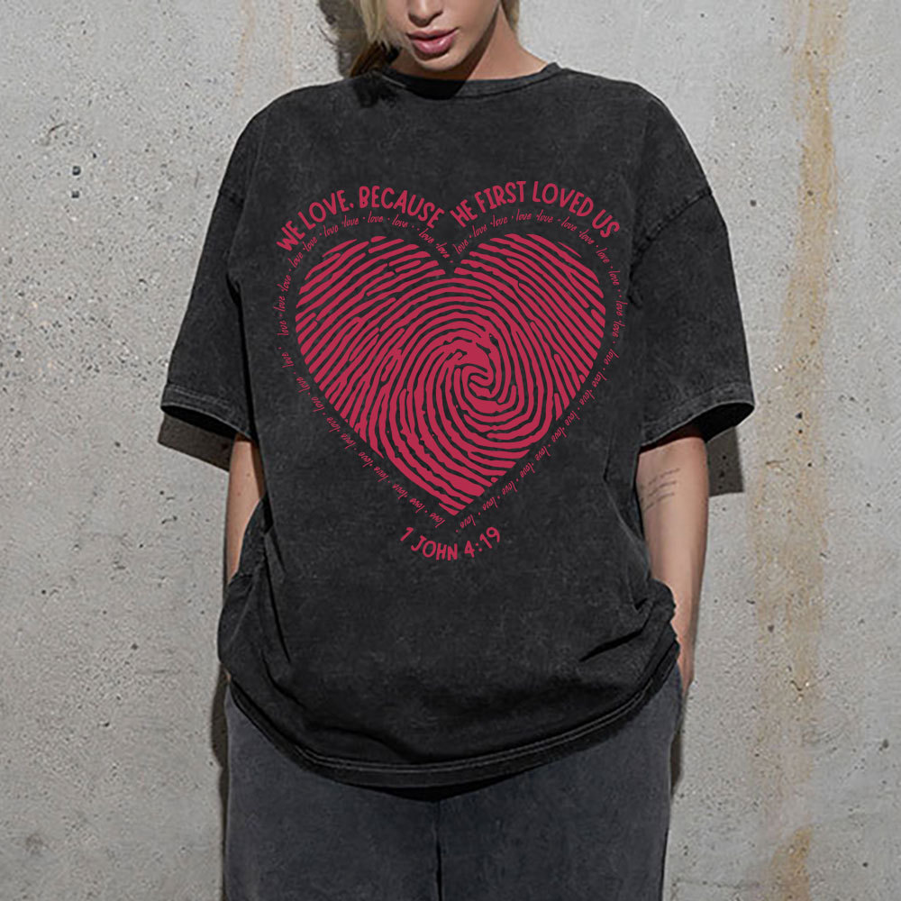 We love Christian Washed T-Shirt