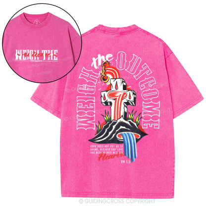 Weigh The Outcome Christian Washed T-Shirt
