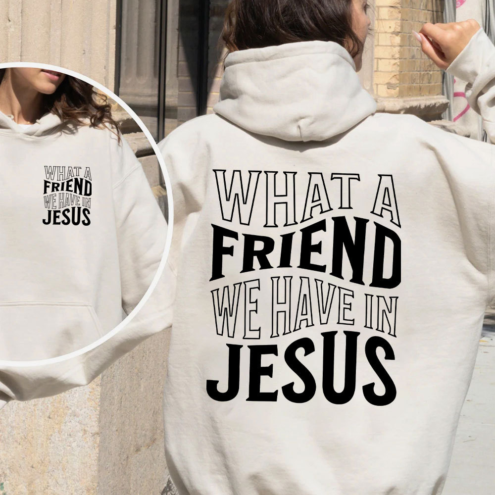 What A Friend We Have In Jesus Christian Fleece Hoodie Set