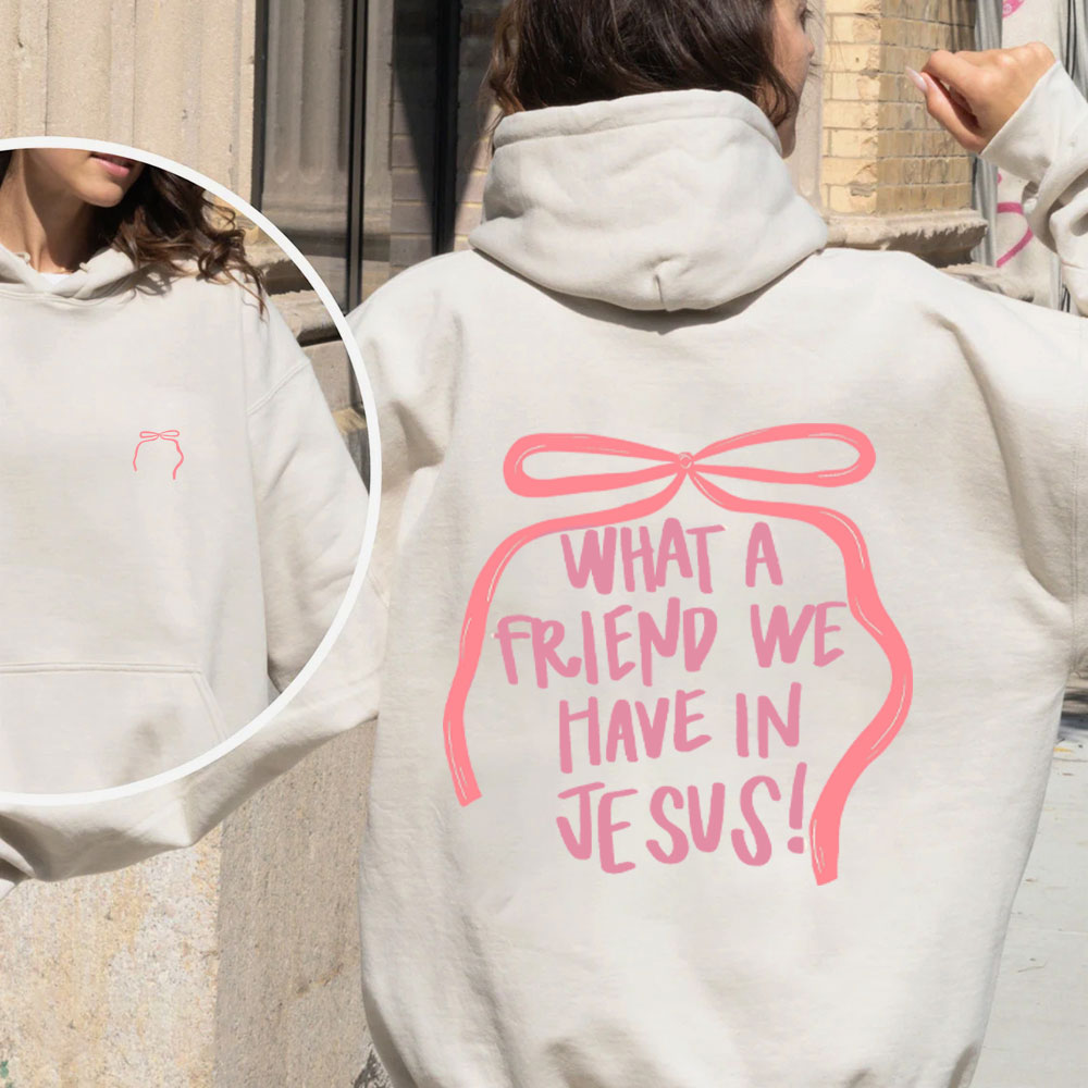 What A Friend We Have In Jesus Christian Premium Fleece Hoodie Set