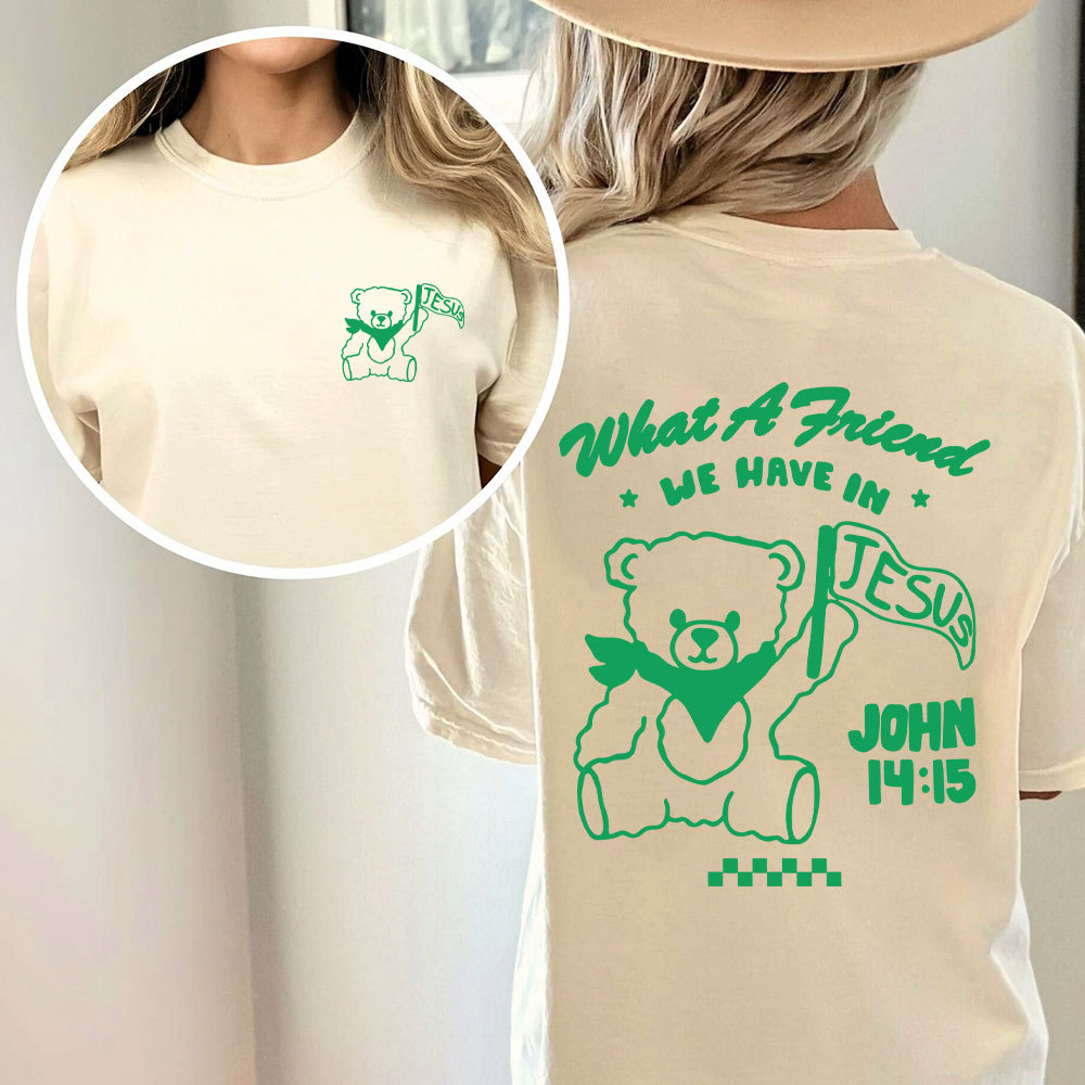 What A Friend We Have In Jesus Christian Washed T-Shirt