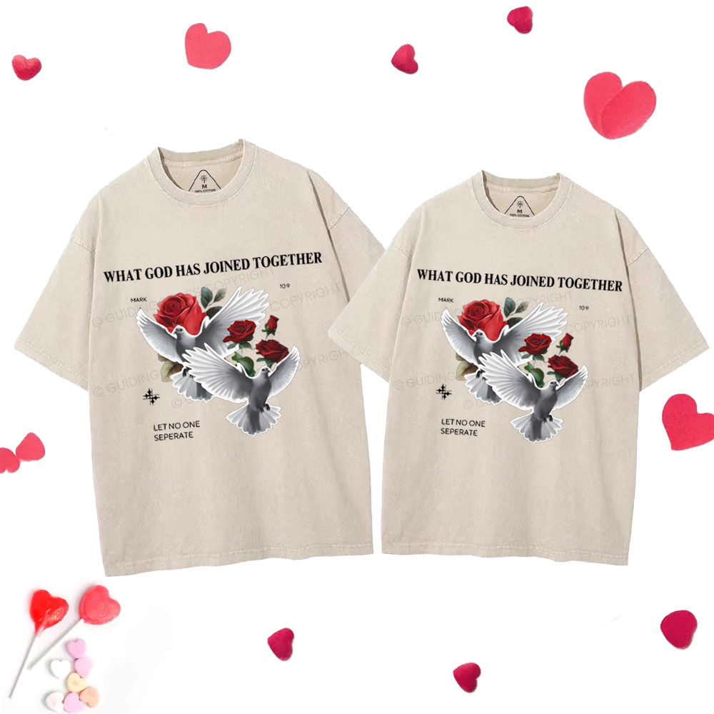 What God Has Joined Toghther Christian Couple T