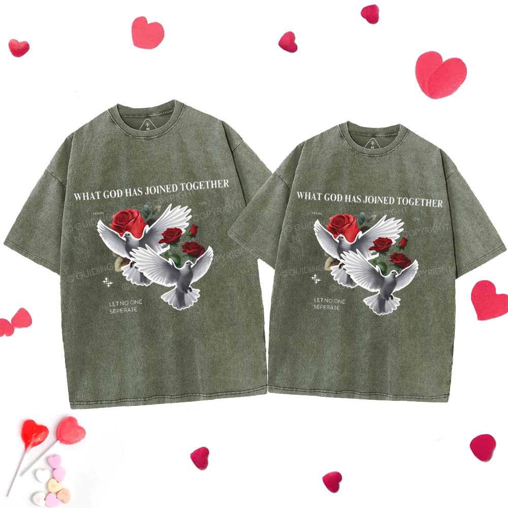 What God Has Joined Toghther Christian Couple T