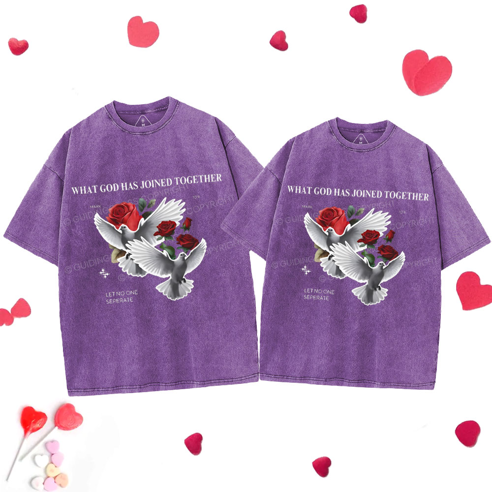 What God Has Joined Toghther Christian Couple T