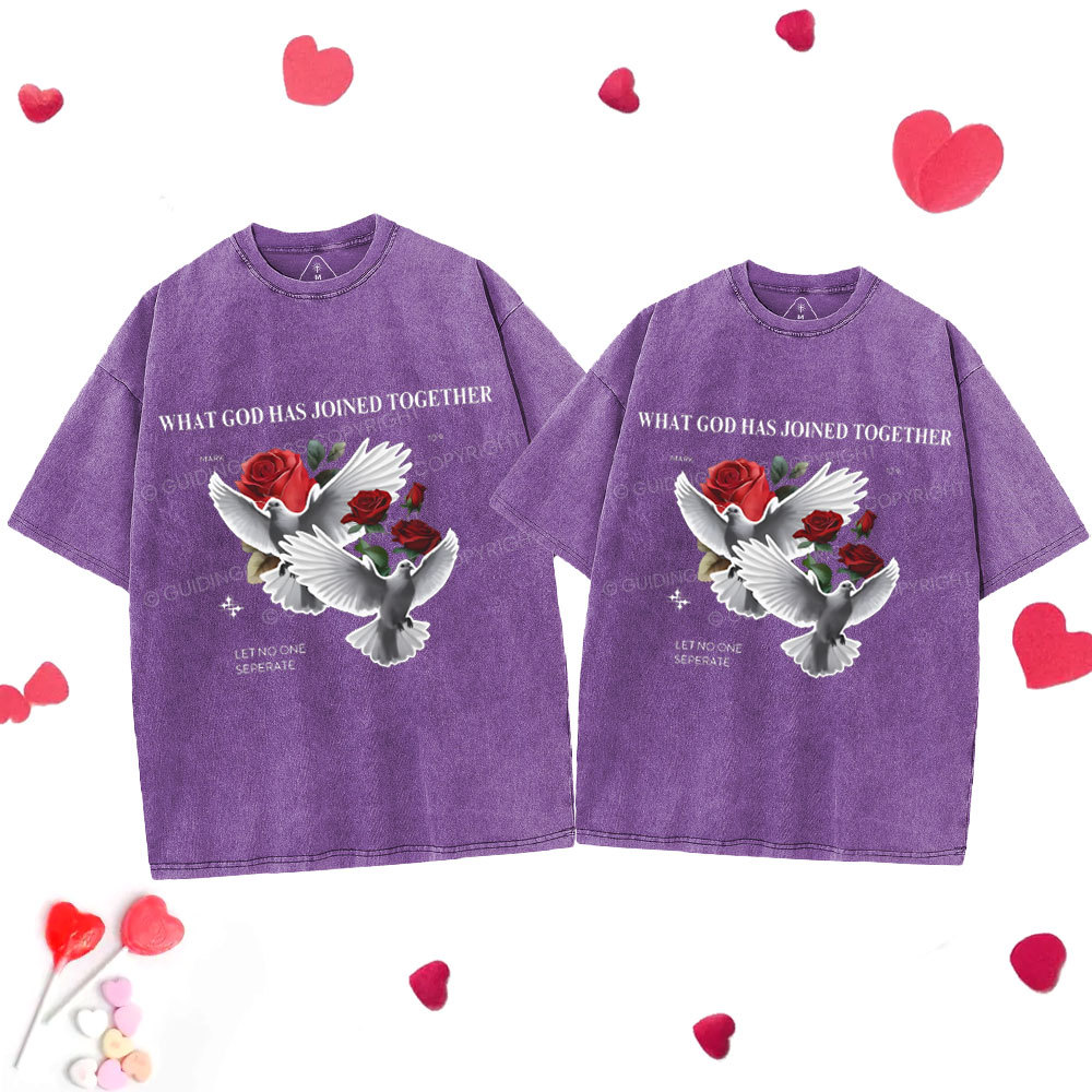 What God Has Joined Toghther Christian Couple T