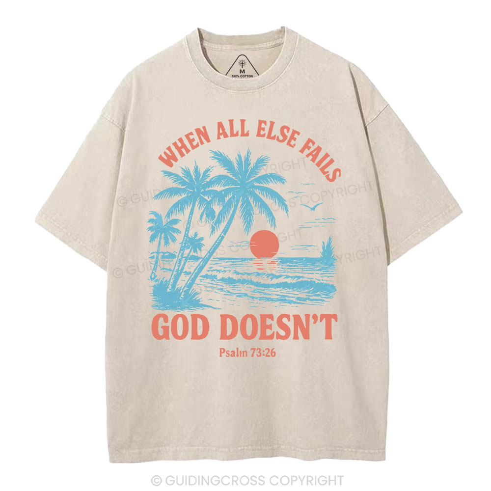 New-Sample Christian Washed T-Shirt Sale - GuidingCross
