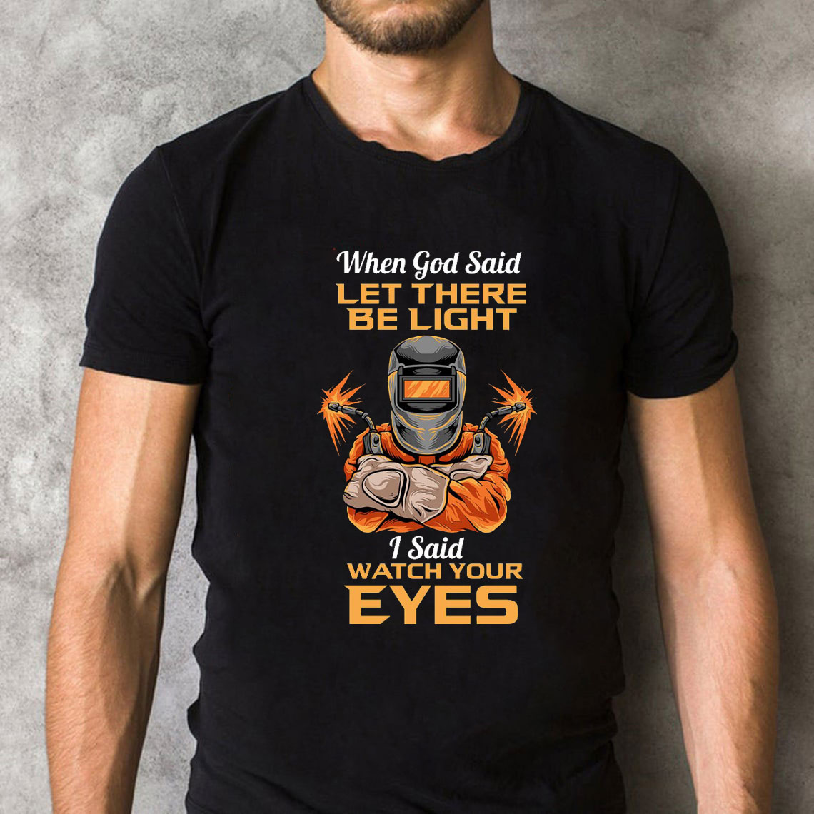 When God Said Let There Be Light Christian T-Shirt