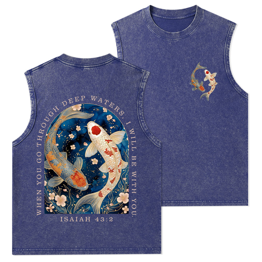 Christian Tank Tops | Faith-Inspired Washed Tank Tops | GuidingCross