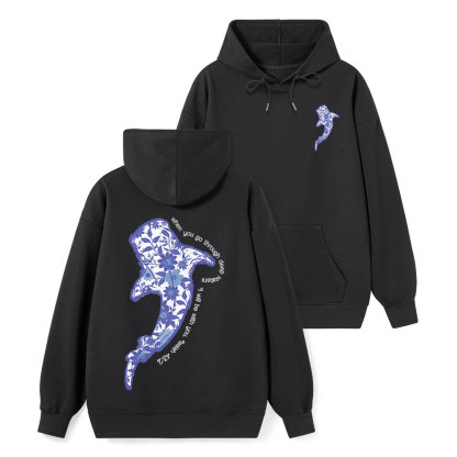 When You Go Through Deep Waters Christian Classic Hoodie
