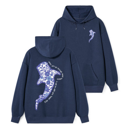 When You Go Through Deep Waters Christian Classic Hoodie