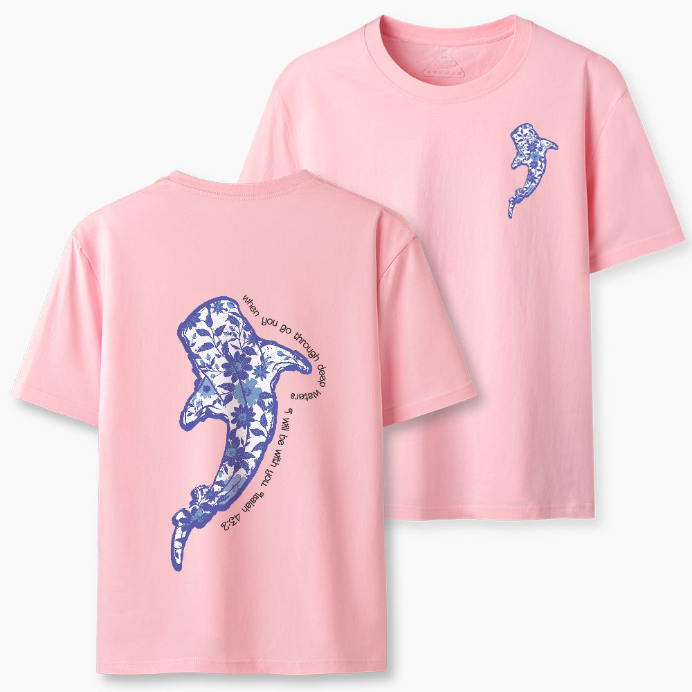 When You Go Through Deep Waters Christian Classic T-Shirt