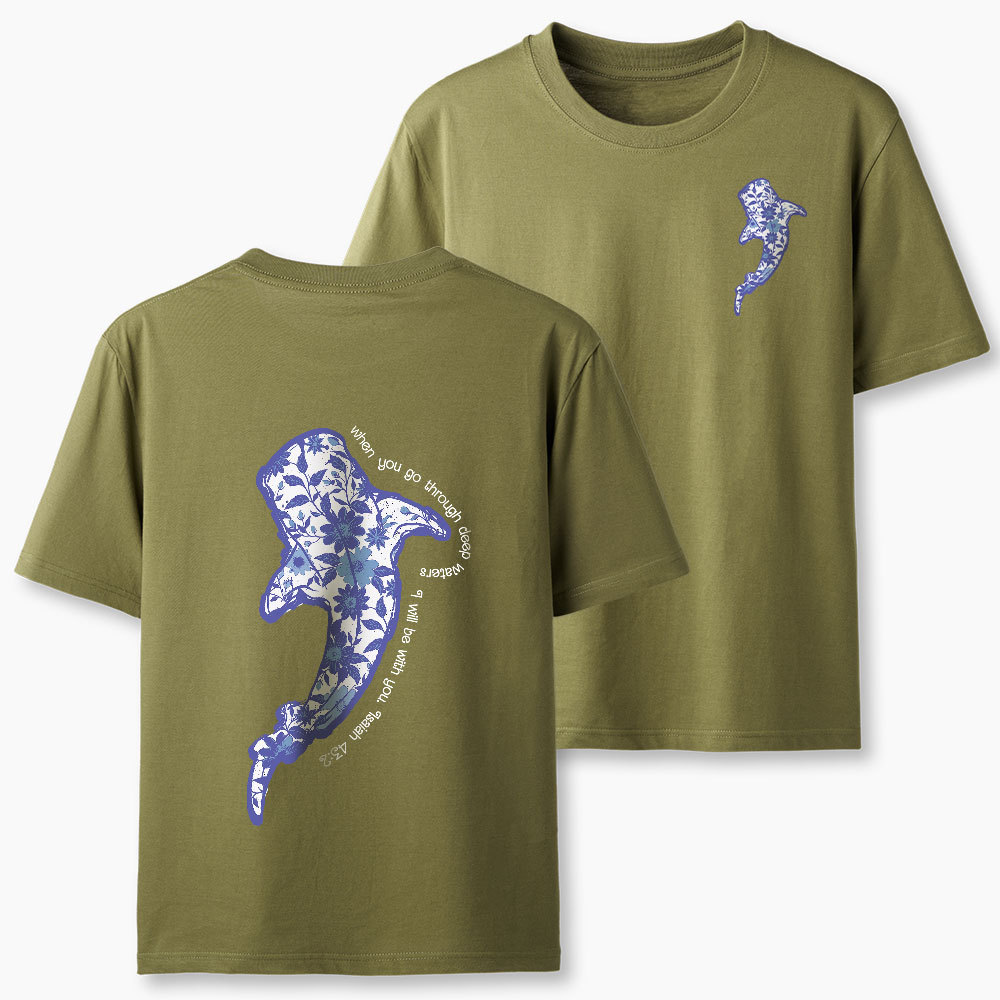 When You Go Through Deep Waters Christian Classic T-Shirt