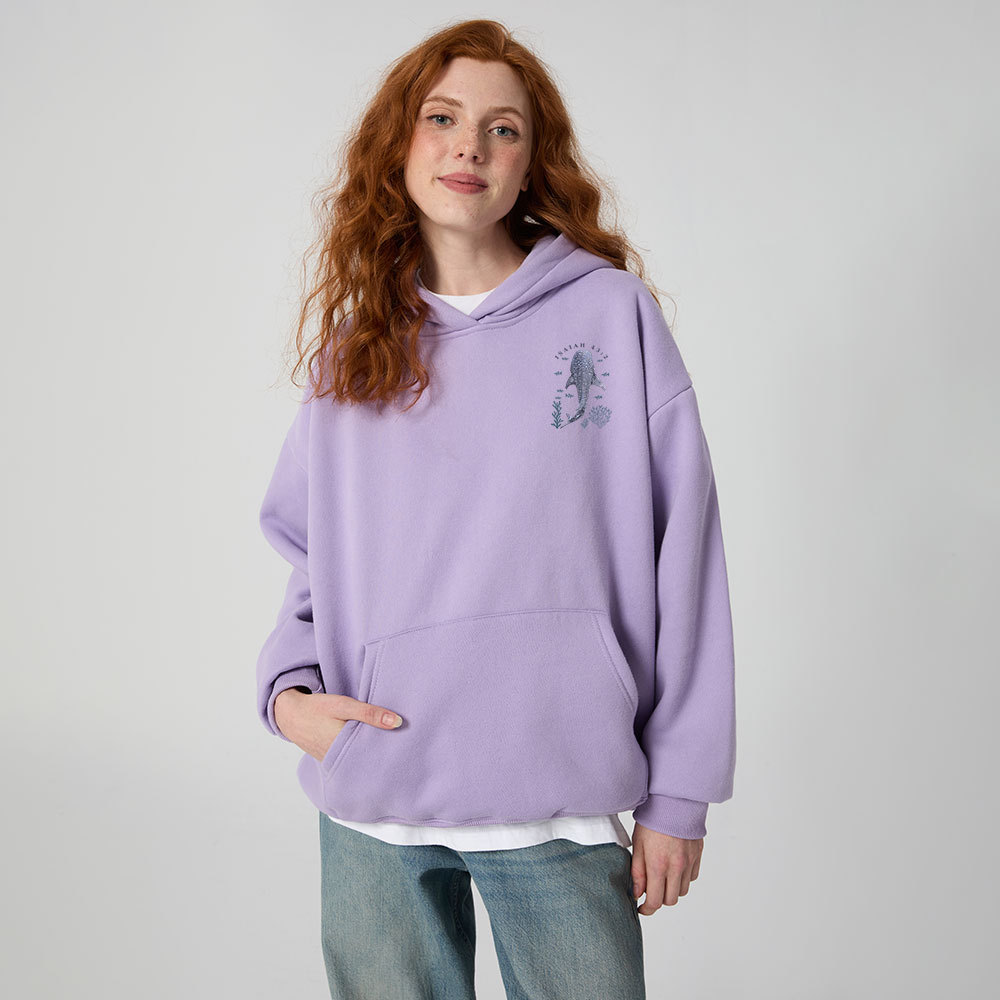 When You Go Through Deep Waters Whale Christian Fleece Hoodie Set