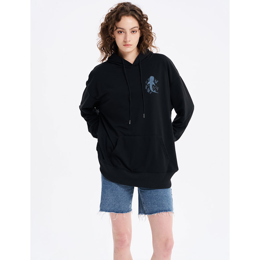 When You Go Through Deep Waters Whale Classic Christian Hoodie