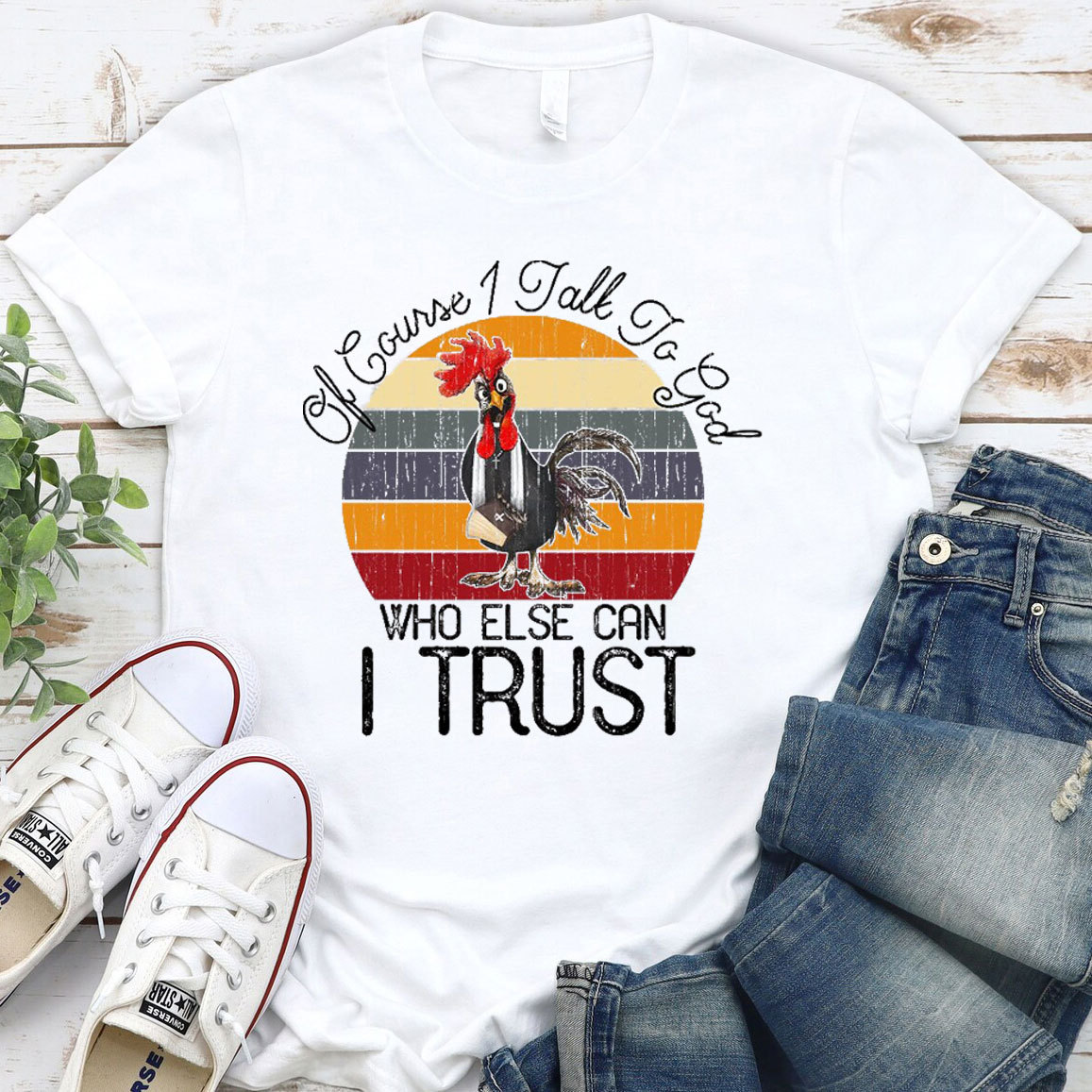 Who Else I Can Trust Christian T-Shirt