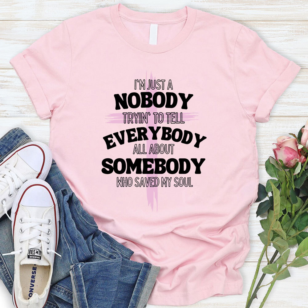 Who Saved My Soul Christian T-Shirt