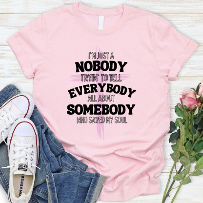 Who Saved My Soul Christian T-Shirt