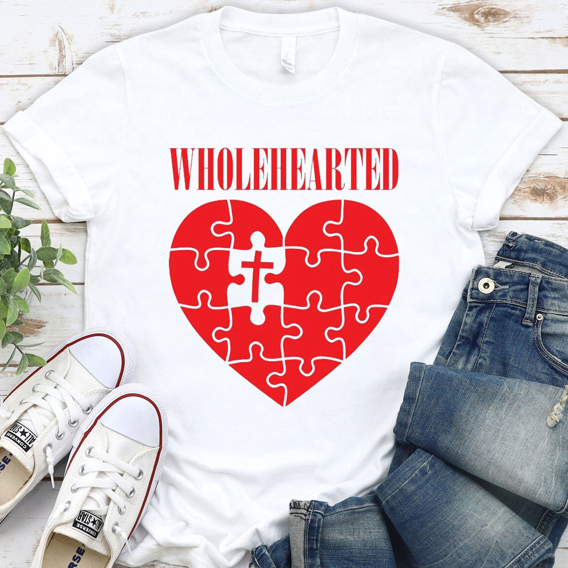 Wholehearted Christian T-Shirt