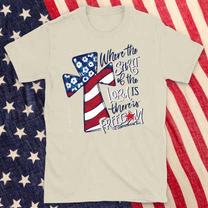 Whose Spirit Of The Lord Is Christian T-Shirt