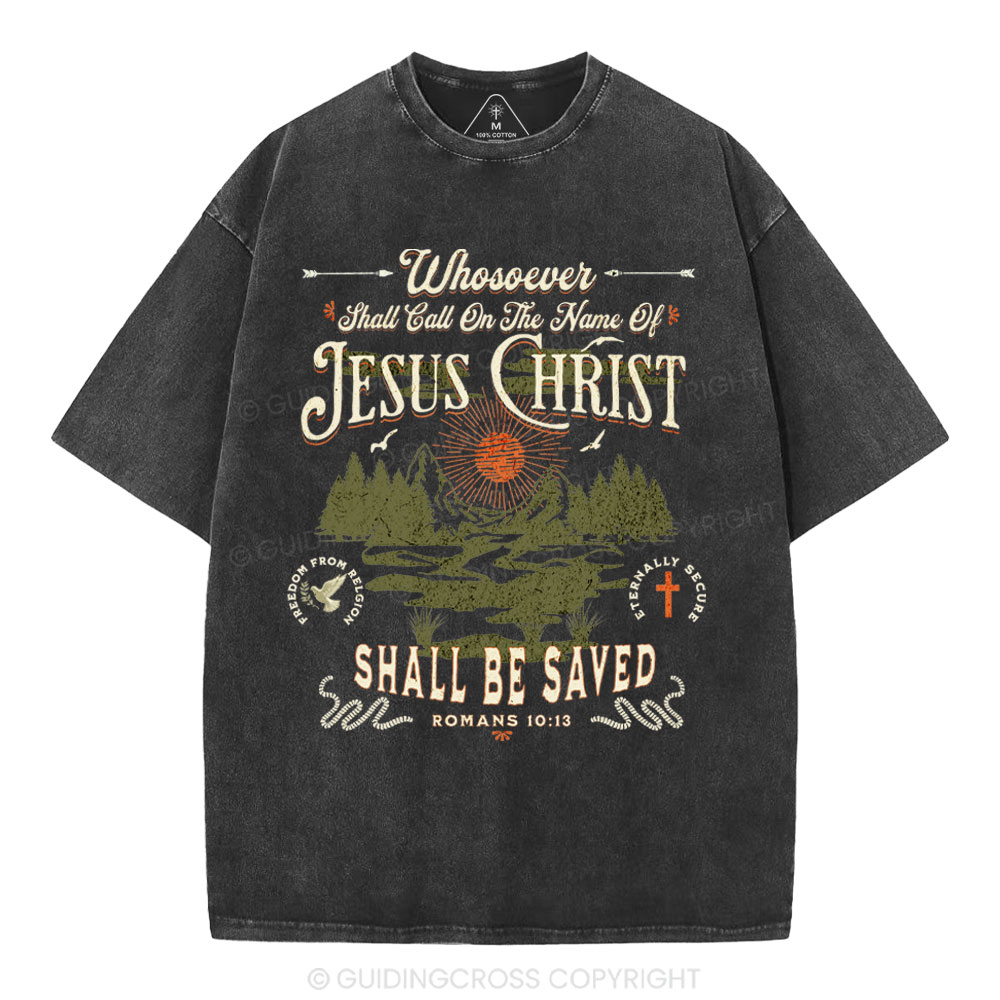 New-Sample Christian Washed T-Shirt Sale - GuidingCross