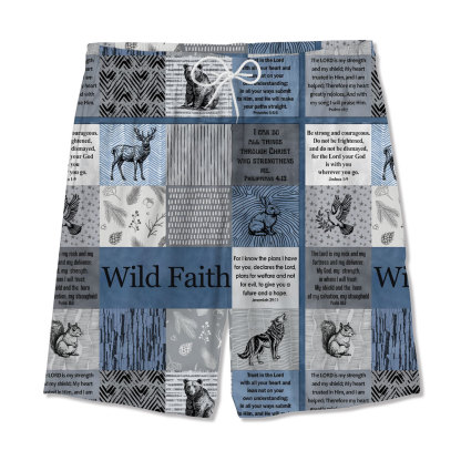 Wild Faith Christian Hawaiian Shirt 