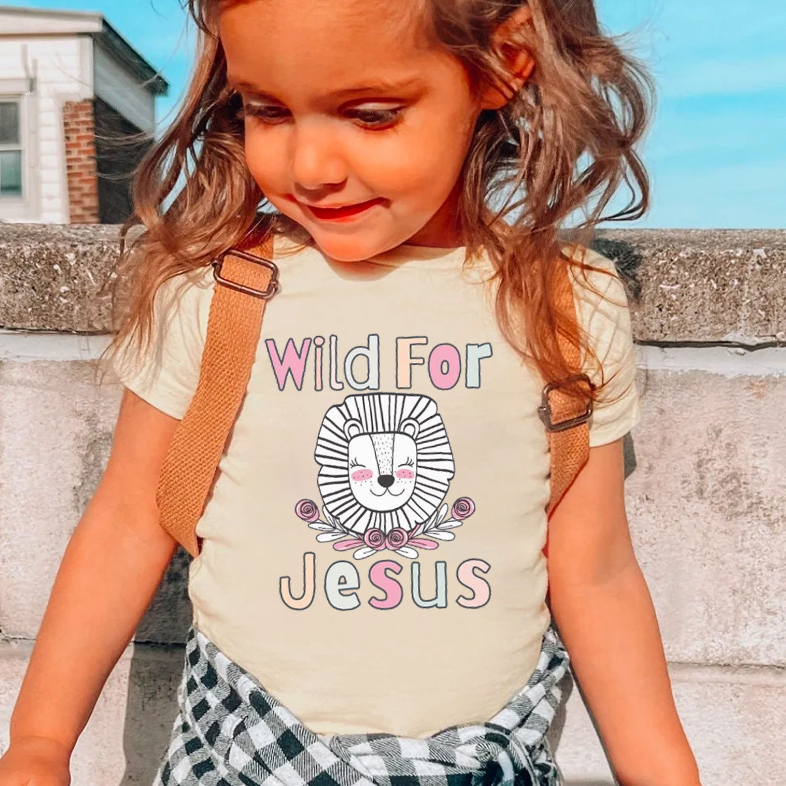Wild For Jesus Christian Kid T-Shirt