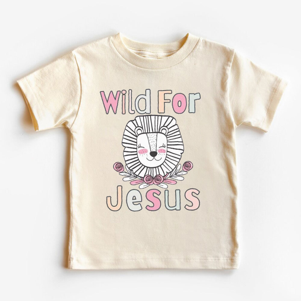 Wild For Jesus Christian Kid T-Shirt