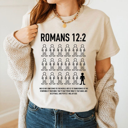 Will Of God Romans 122 Christian T-Shirt