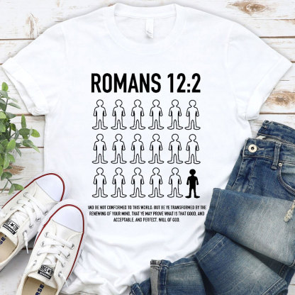 Will Of God Romans 122 Christian T-Shirt