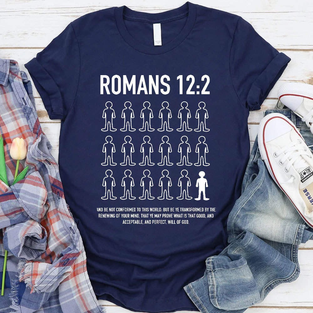 Will Of God Romans 122 Christian T-Shirt