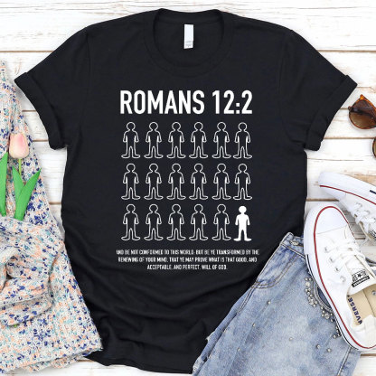 Will Of God Romans 122 Christian T-Shirt