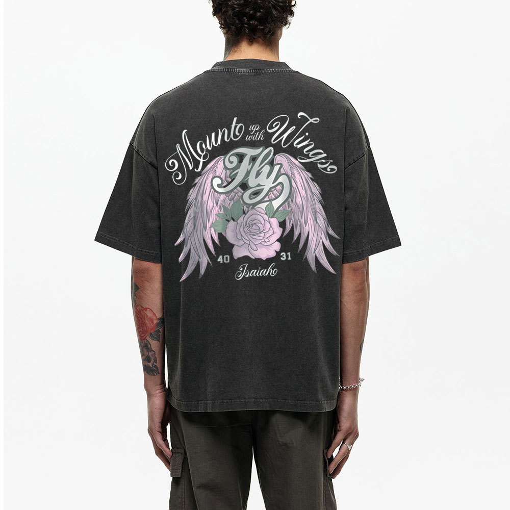 Wing Christian Washed T-Shirt